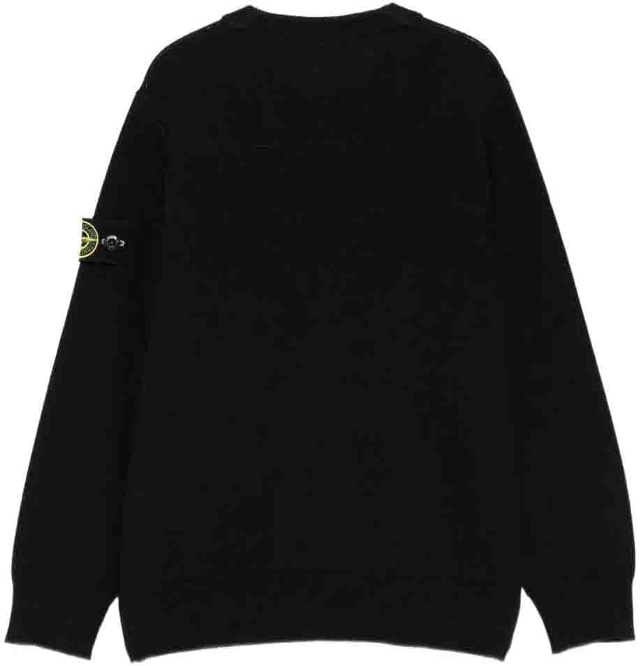Stone Island Sweaters Black Zwart