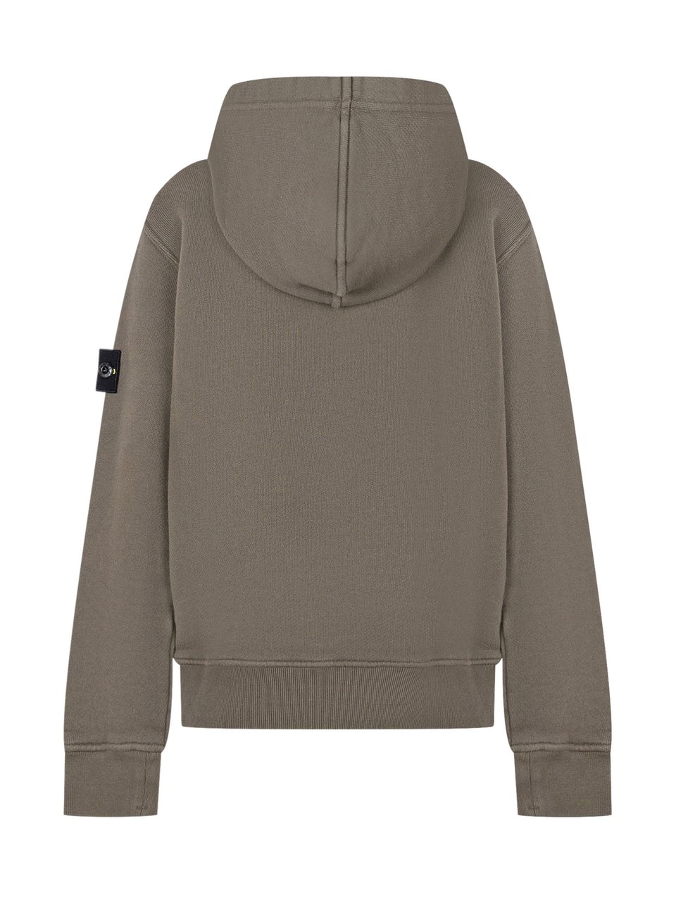 Stone Island Felpa con Cappuccio Verde Stone Island Kids Groen
