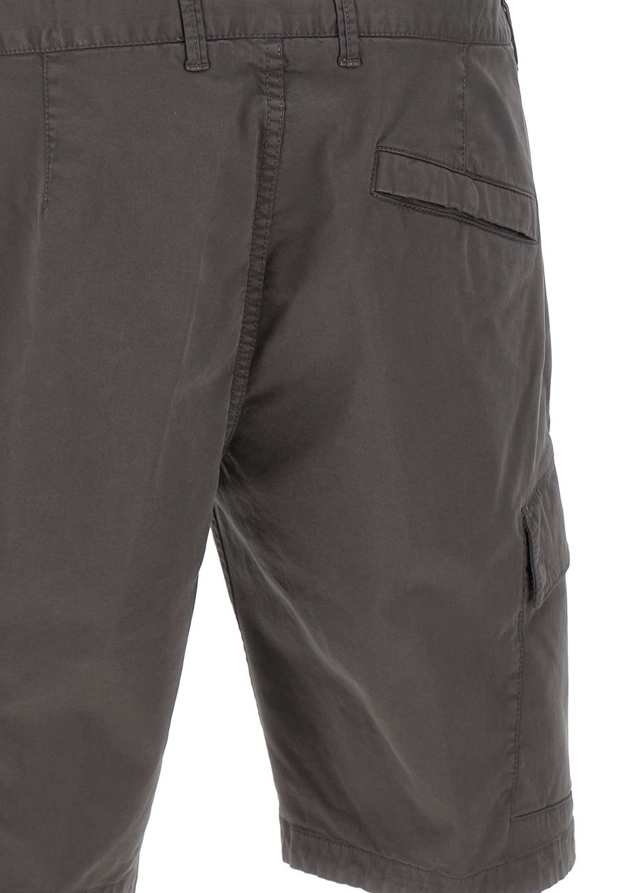 Stone Island Shorts Grey Donkergrijs