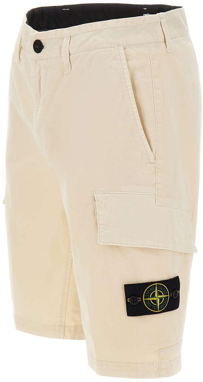 Stone Island Shorts White Wit