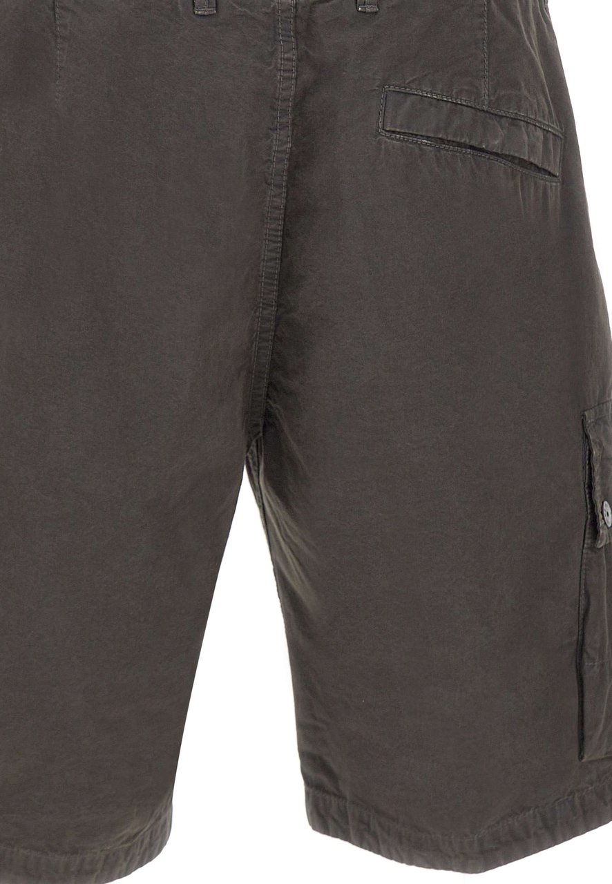 Stone Island Shorts Grey Donkergrijs