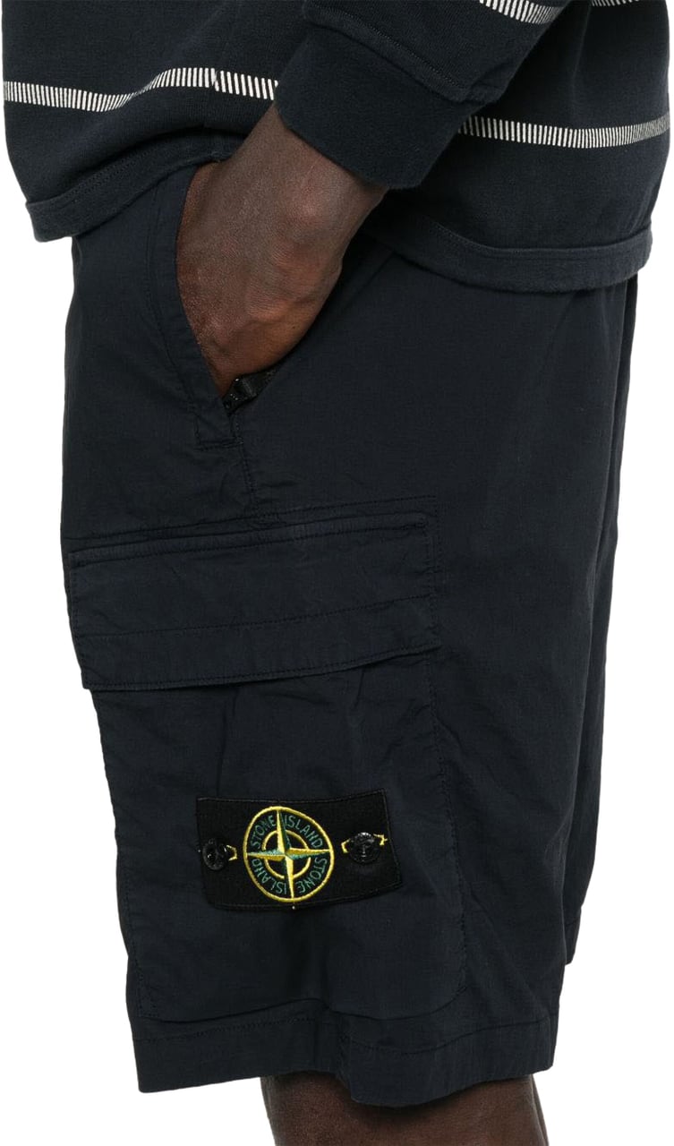 Stone Island Shorts Blue Blauw