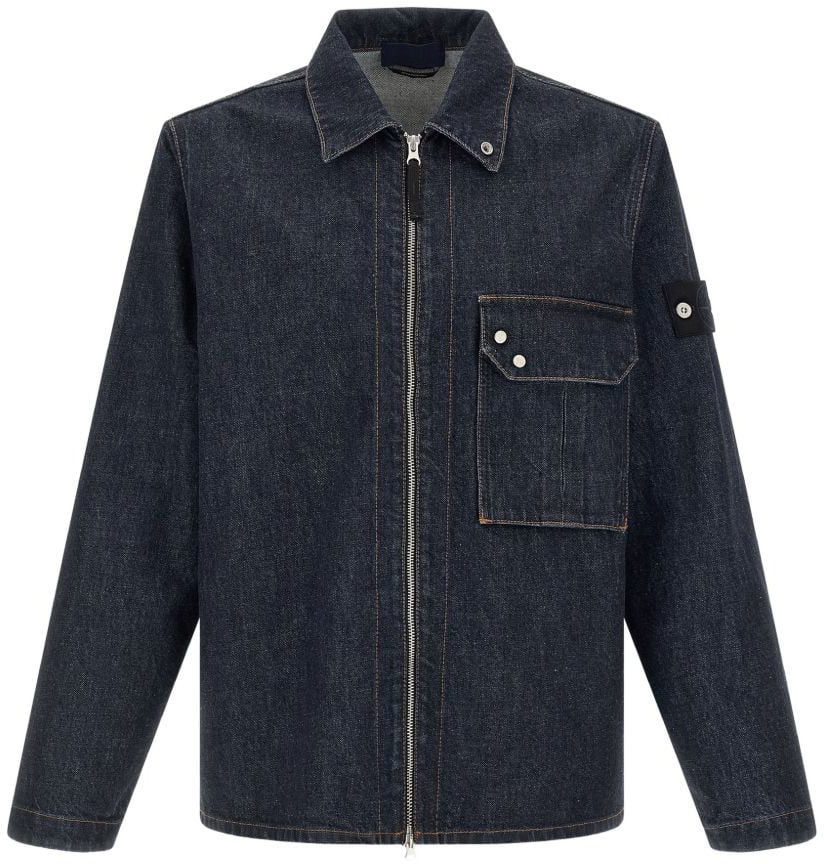 Stone Island Coats Blue Blauw