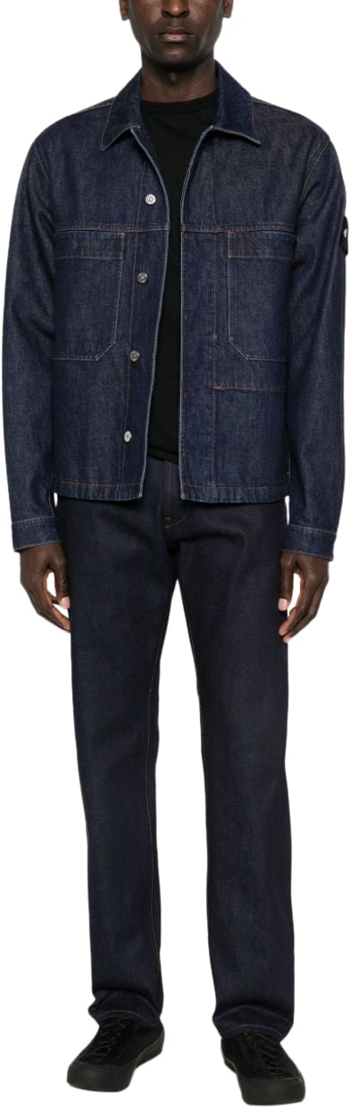 Stone Island Coats Blue Blauw