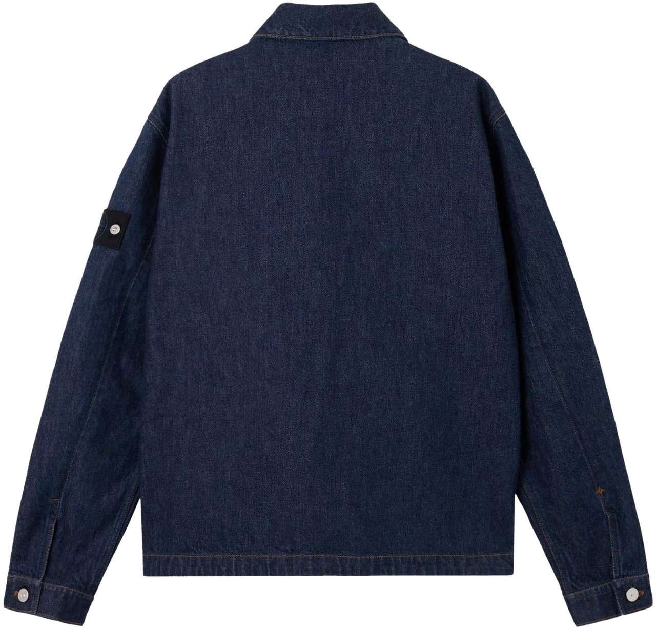 Stone Island Heren Logopatch Coach Jacketr Blauw Blauw