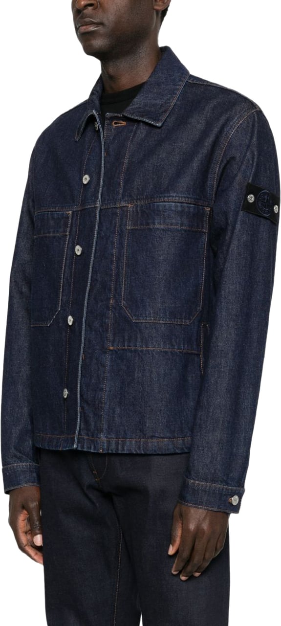 Stone Island Coats Blue Blauw