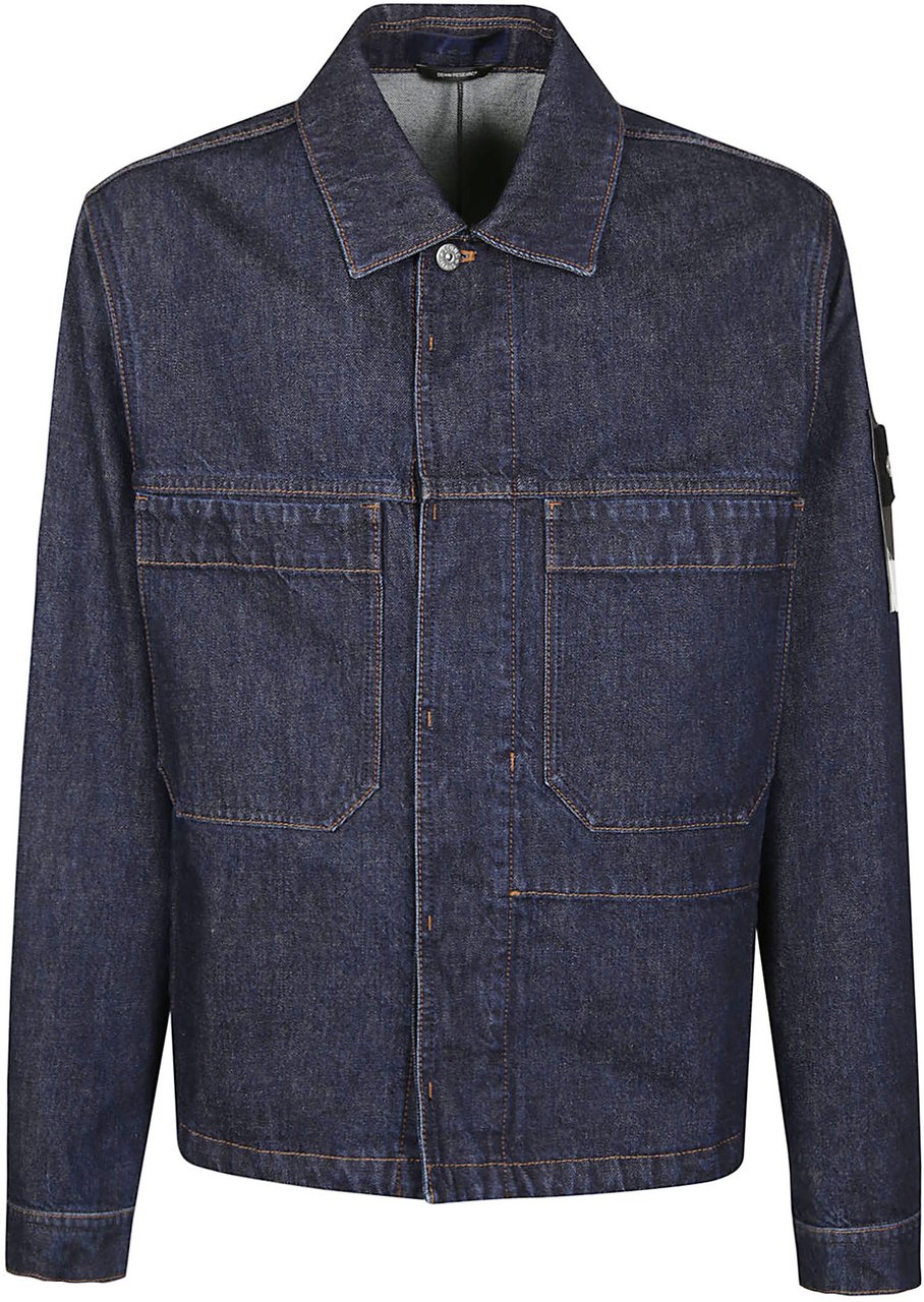 Stone Island Jacket Blue Blauw