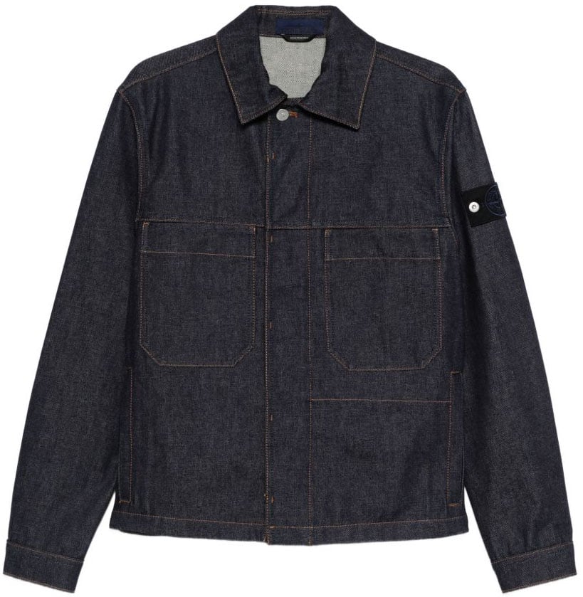 Stone Island Jackets Blue Navy