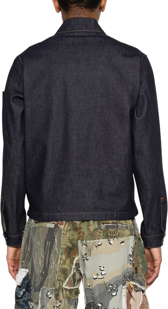Stone Island Jackets Blue Navy