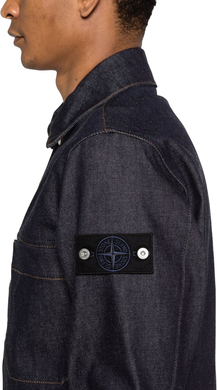 Stone Island Jackets Blue Navy