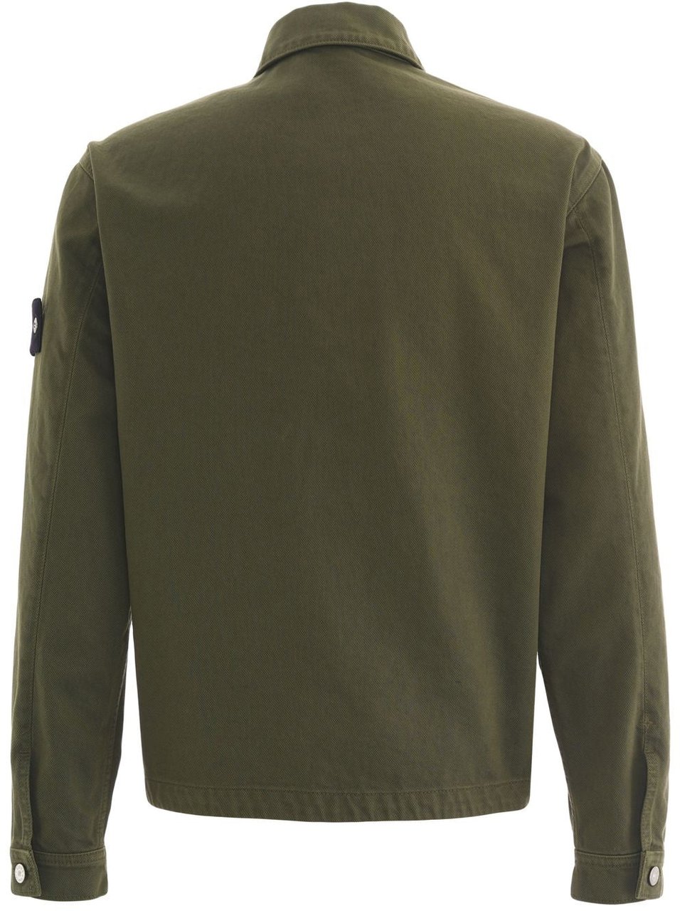 Stone Island Overshirt in cotone Groen
