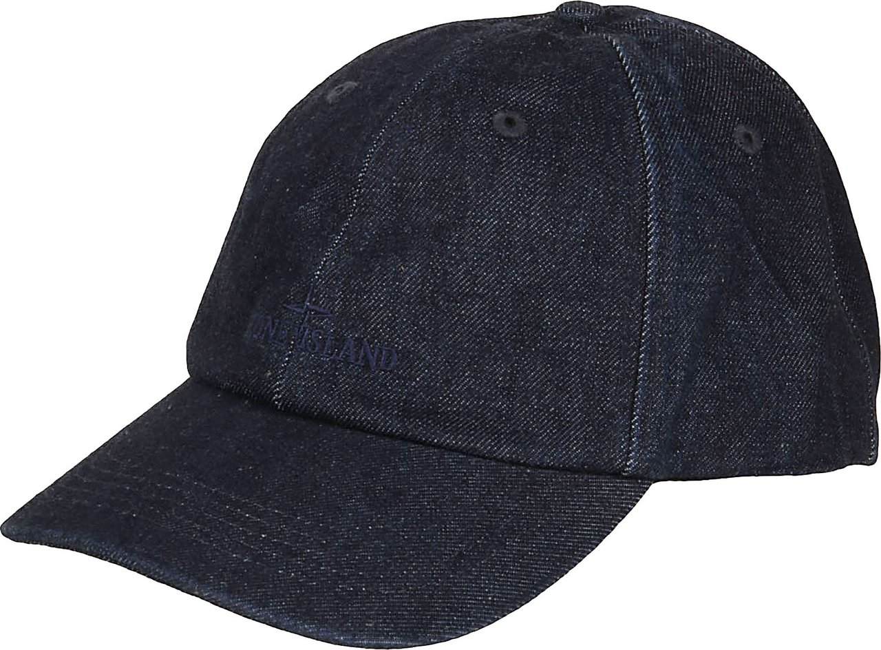 Stone Island Baseball Cap Blue Blauw