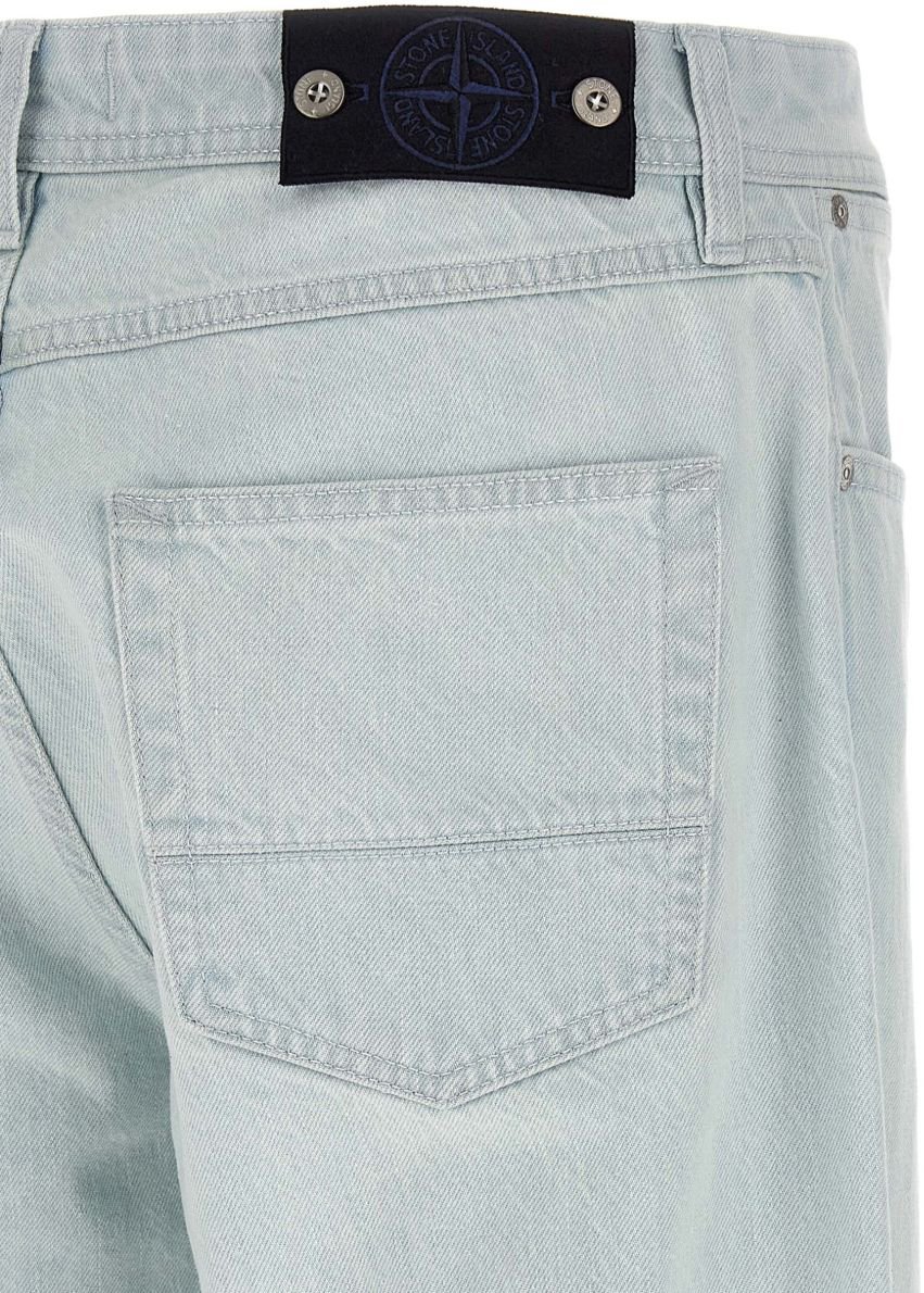 Stone Island Jeans Blue Blauw