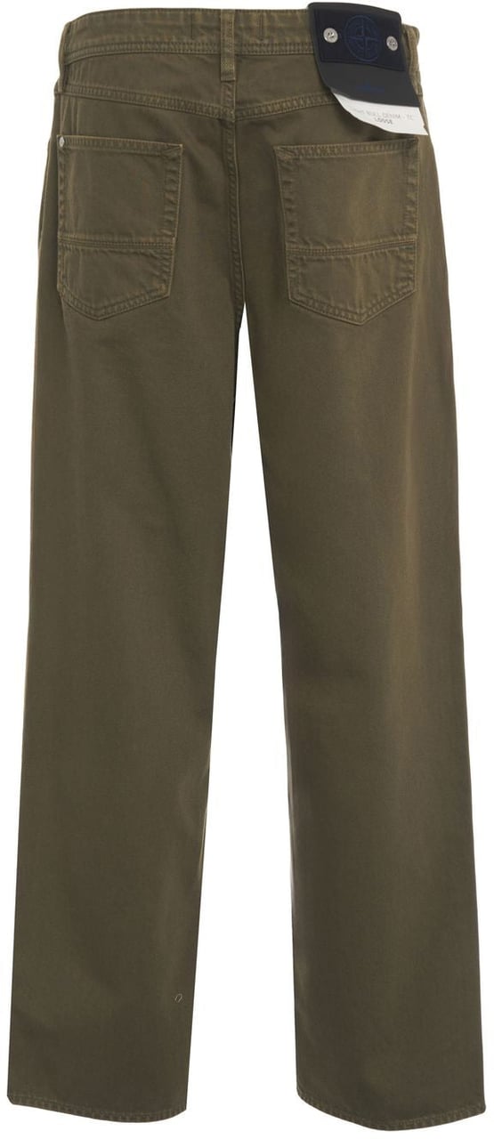 Stone Island Loose fit jeans Groen