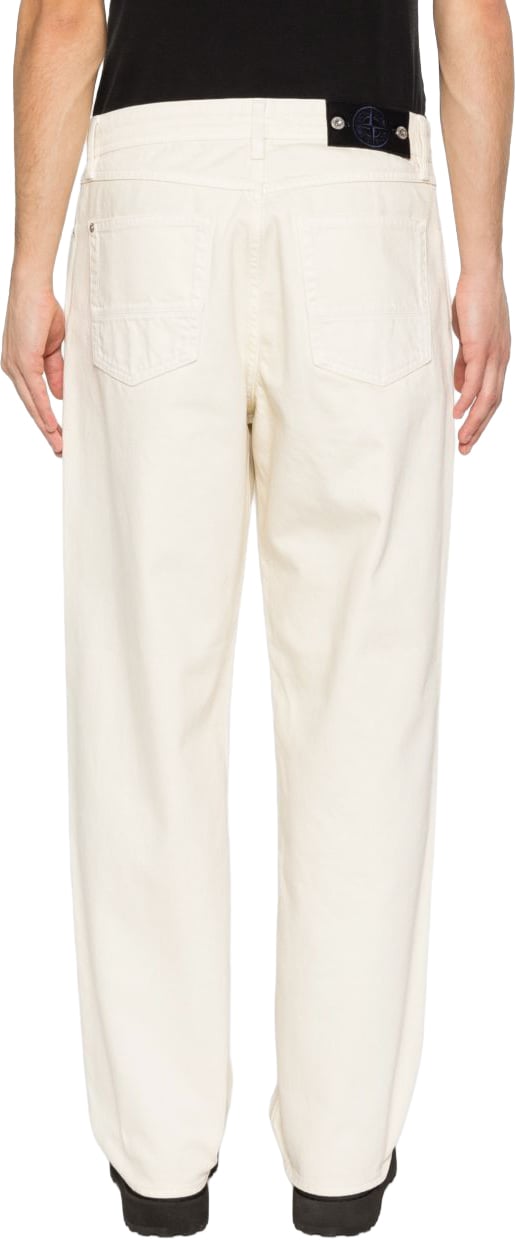 Stone Island Jeans Avorio Beige