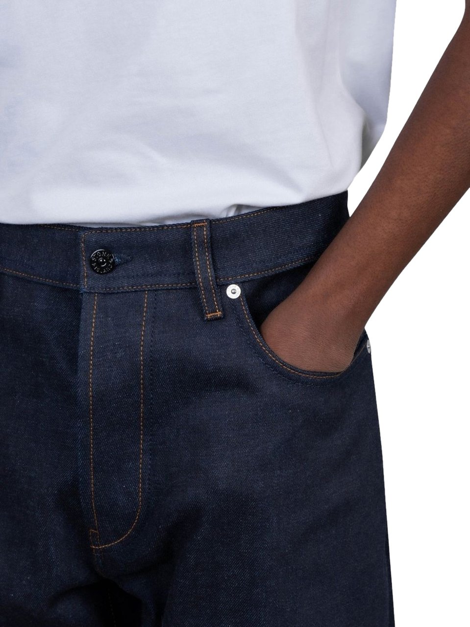 Stone Island Jeans Blue Navy