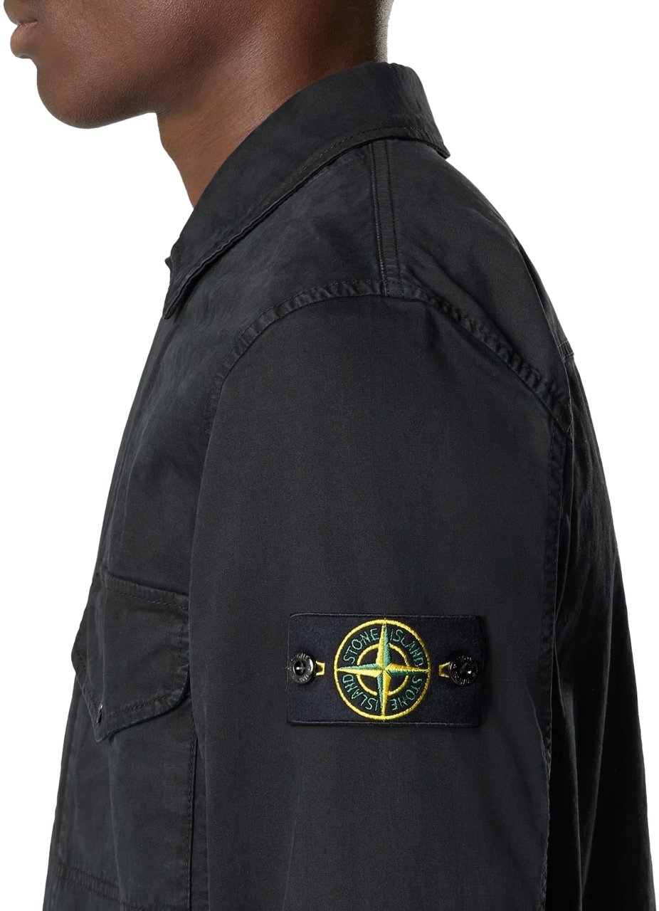 Stone Island Heren Shirts Zwart