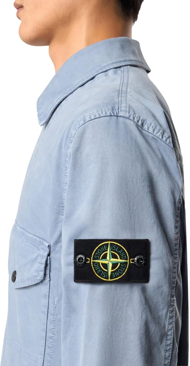 Stone Island Heren Shirts Blauw