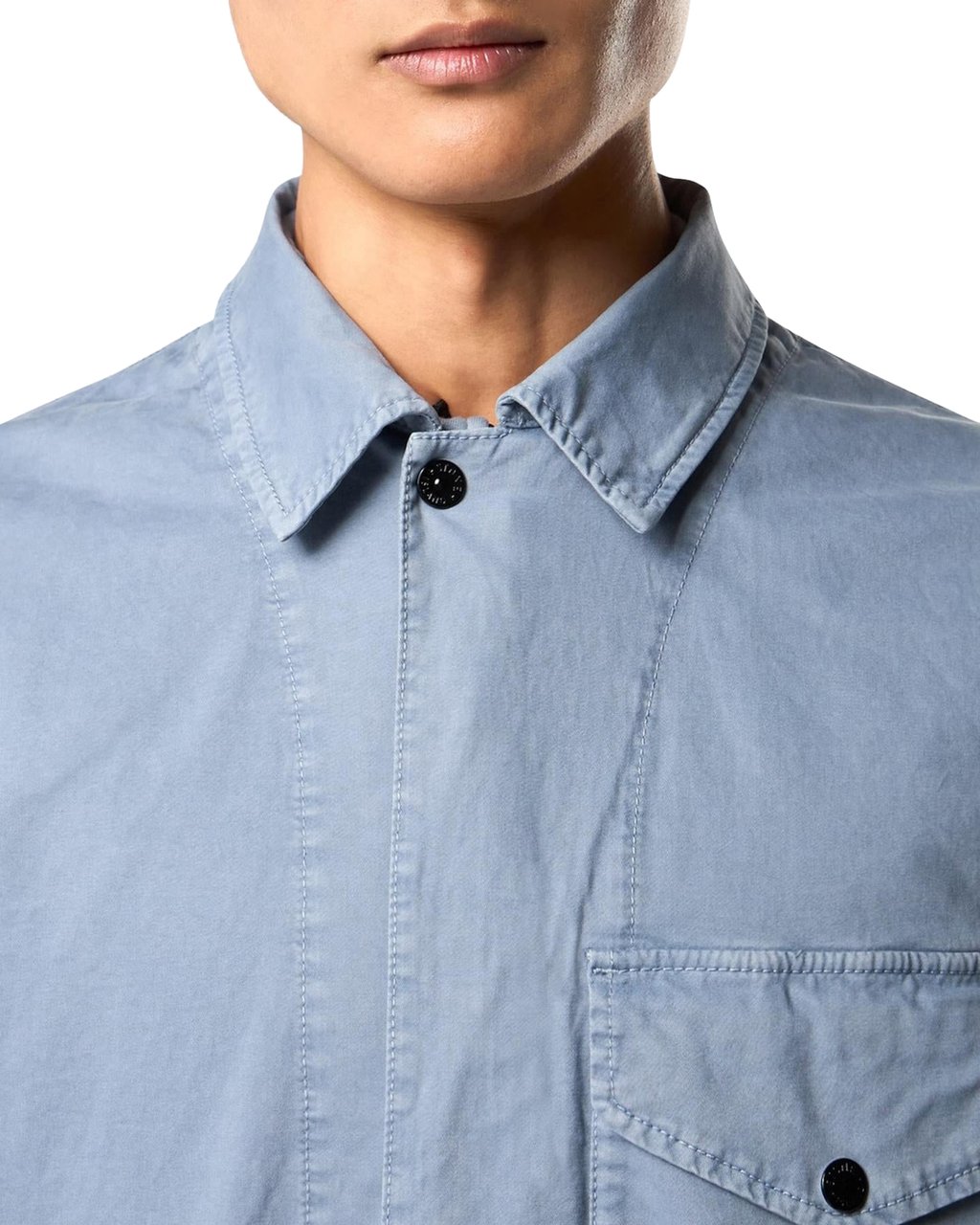 Stone Island Heren Shirts Blauw