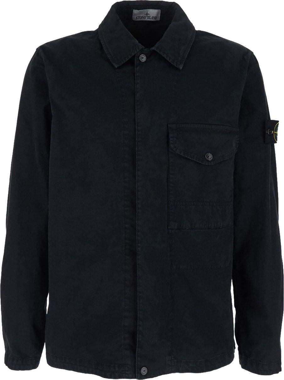 Stone Island Shirts Black Zwart