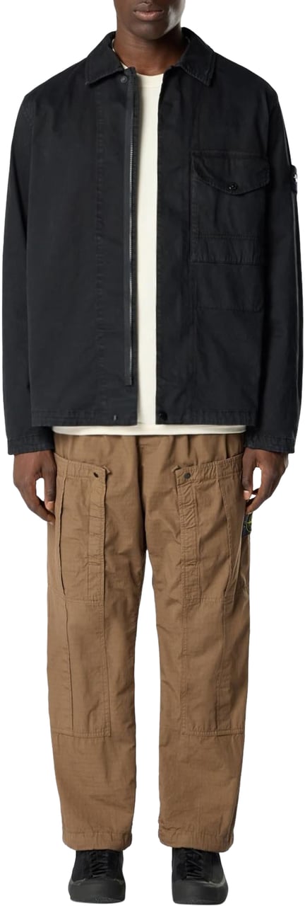 Stone Island Heren Shirts Zwart