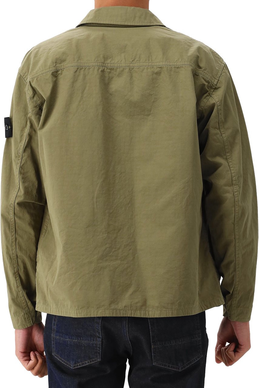 Stone Island Stone Island Overshirt Groen Groen