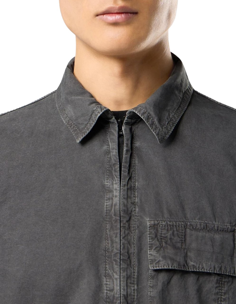 Stone Island Heren Shirts Grijs
