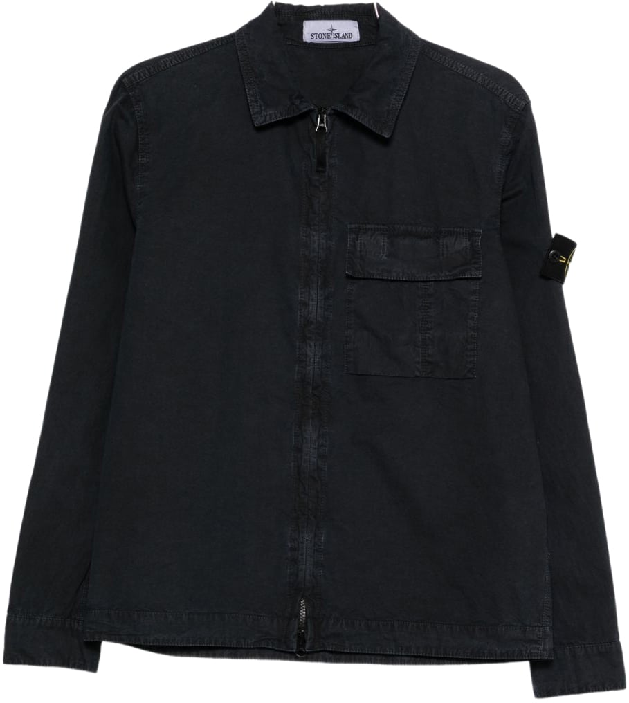 Stone Island Shirts Blue Blauw