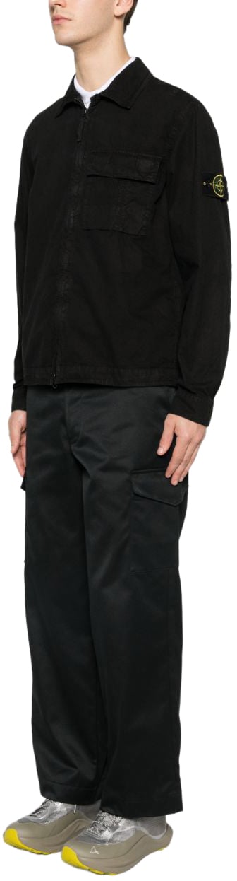 Stone Island Shirts Black Zwart