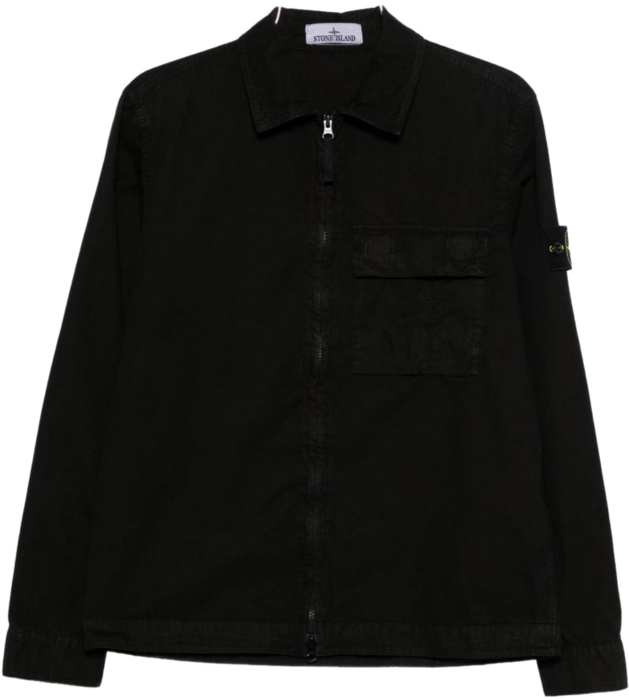 Stone Island Shirts Black Zwart
