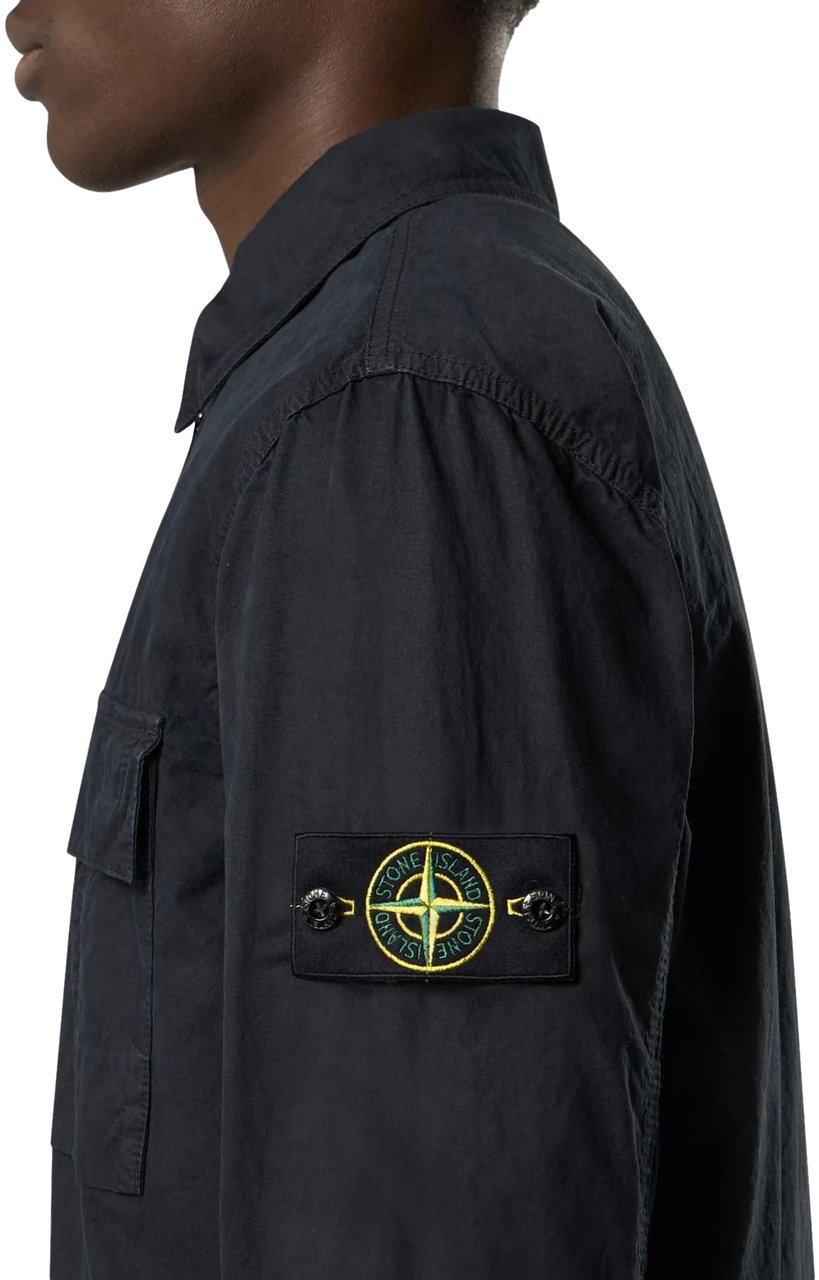 Stone Island Heren Shirts Zwart