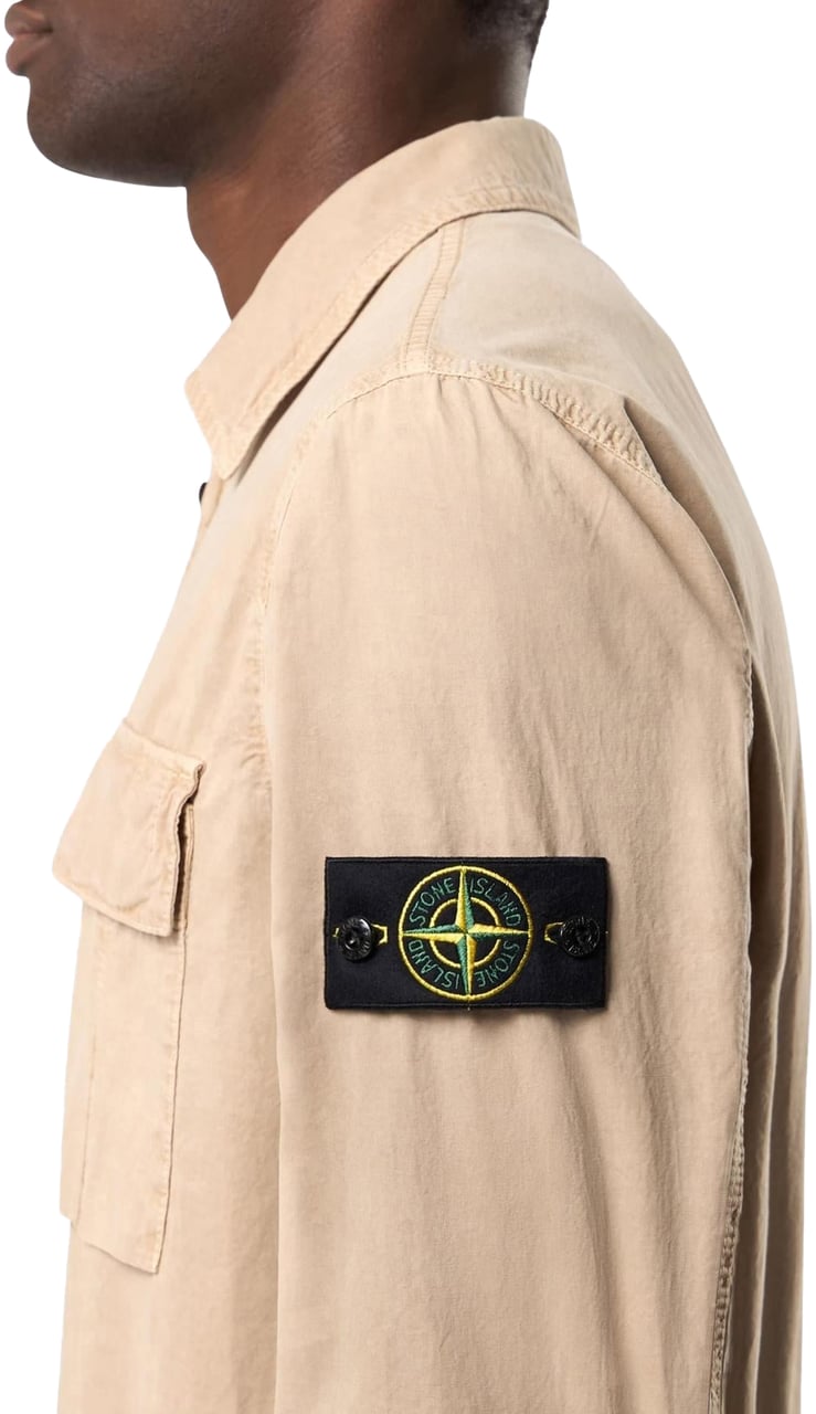Stone Island Heren Shirts Beige