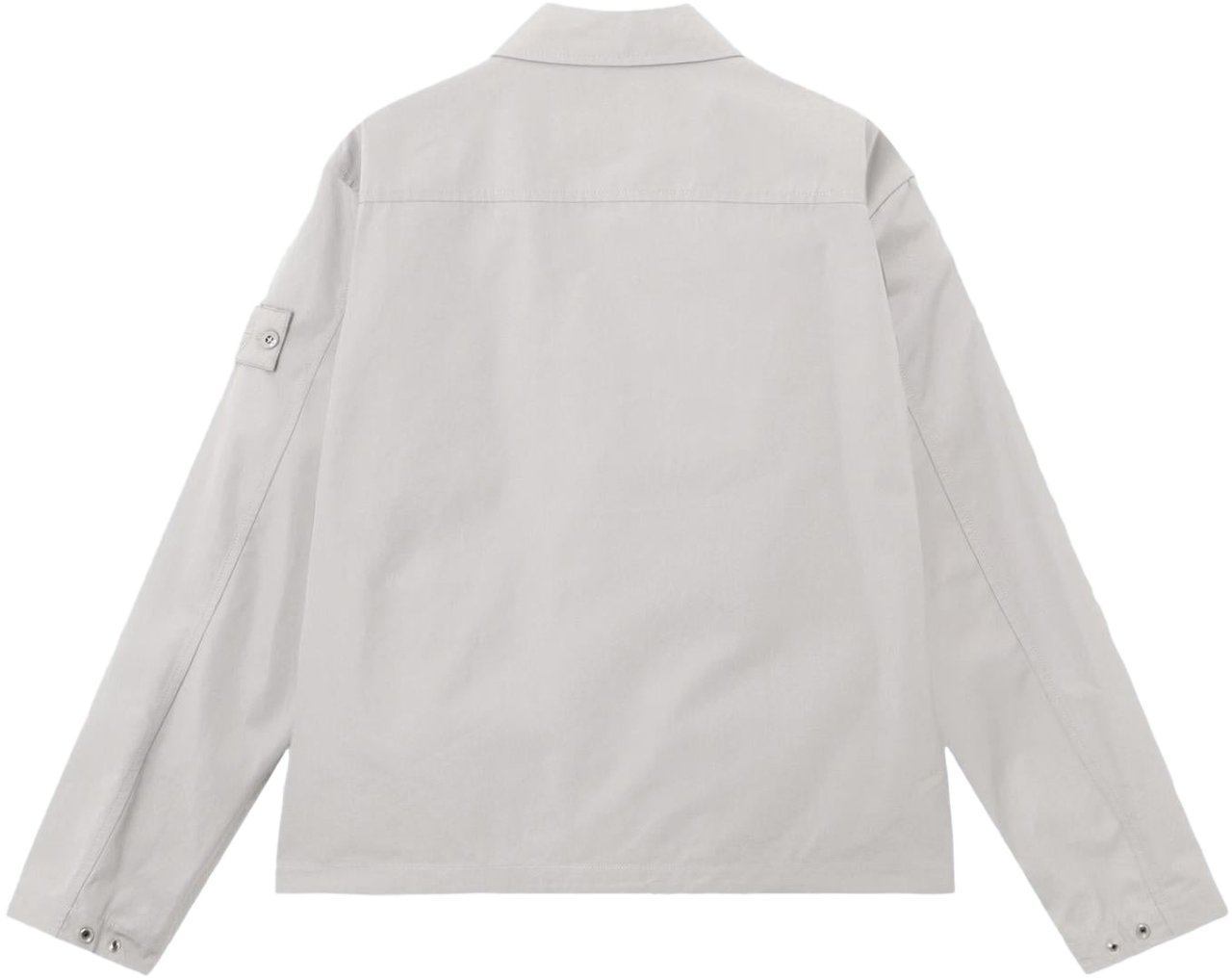 Stone Island Heren Cotton Ghost Overshirt Beige Beige