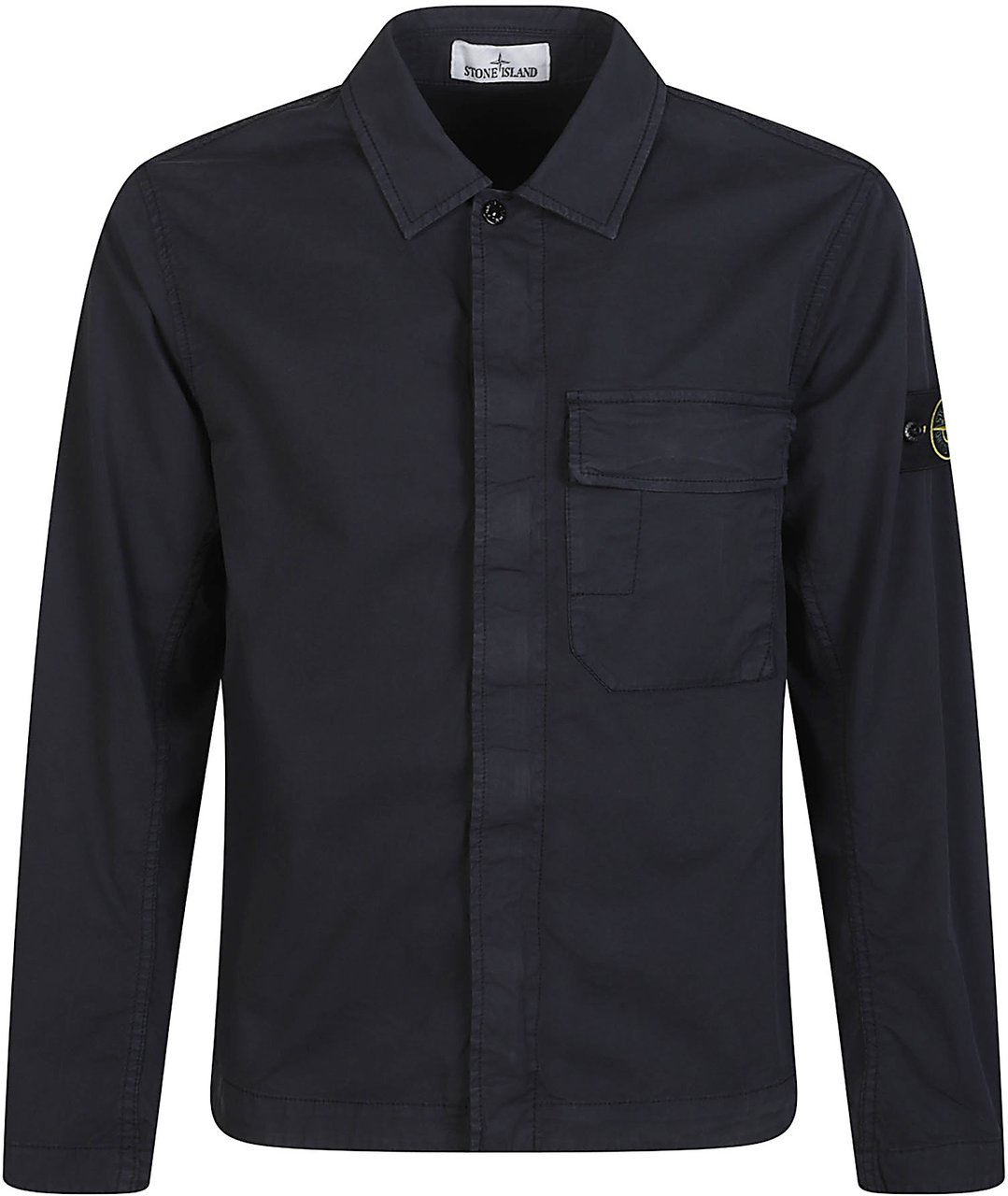 Stone Island Overshirt Jacket Blue Blauw