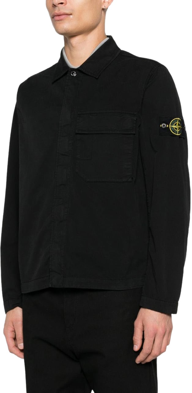 Stone Island Coats Black Zwart