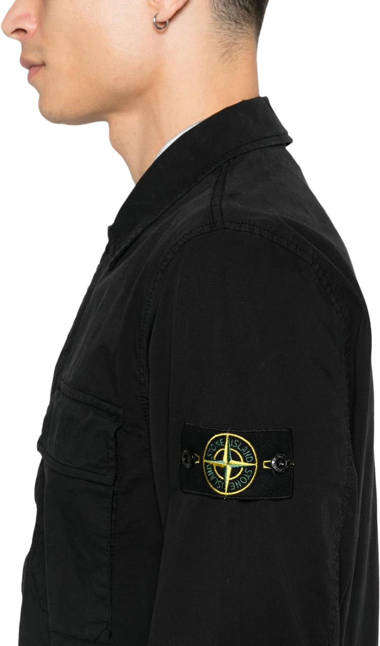 Stone Island Coats Black Zwart