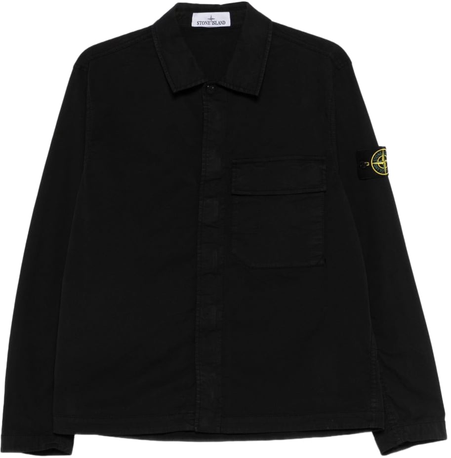 Stone Island Coats Black Zwart