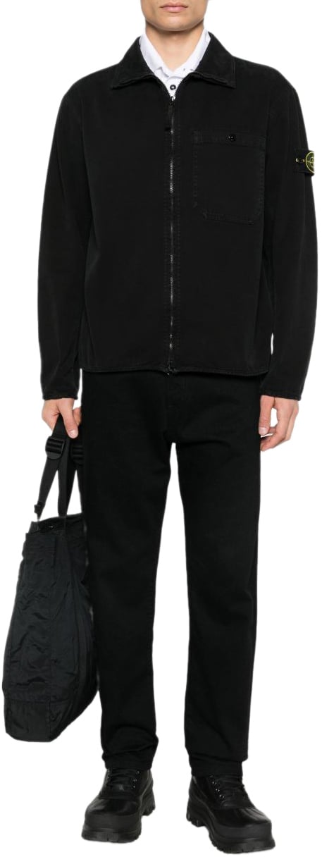 Stone Island Shirts Black Zwart