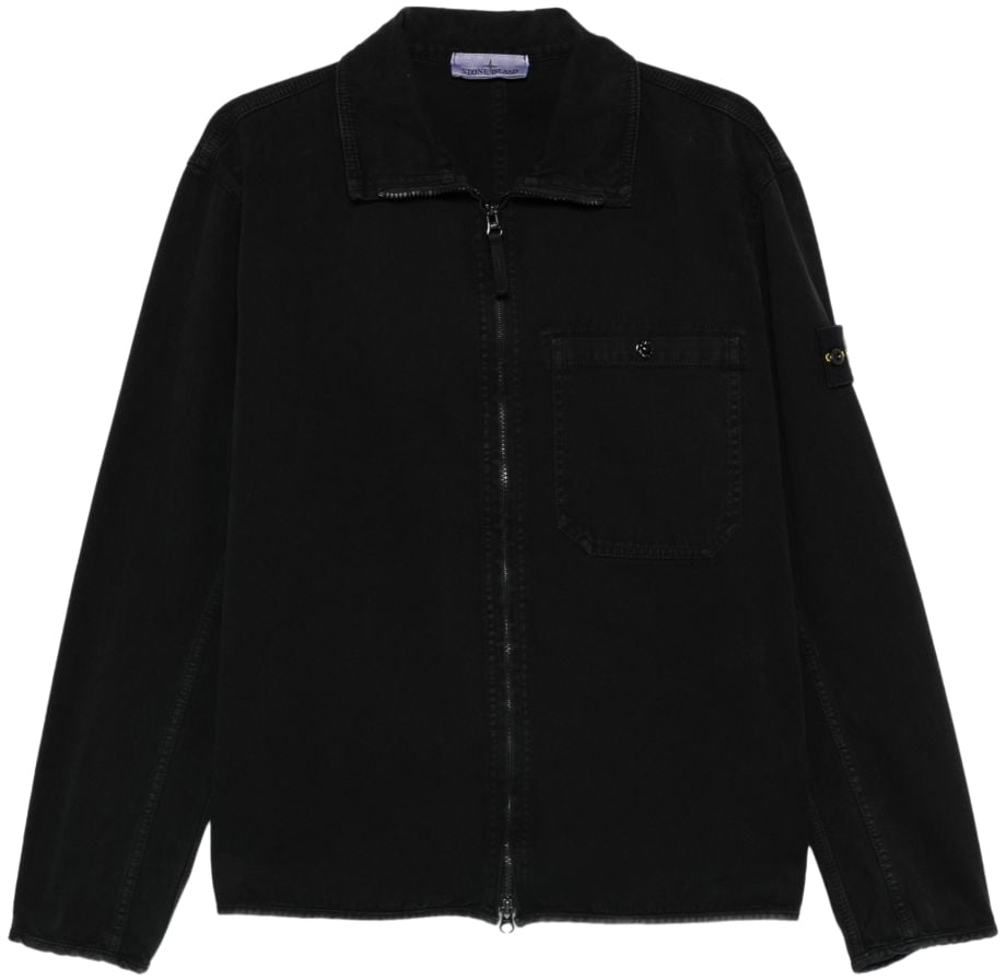 Stone Island Shirts Black Zwart