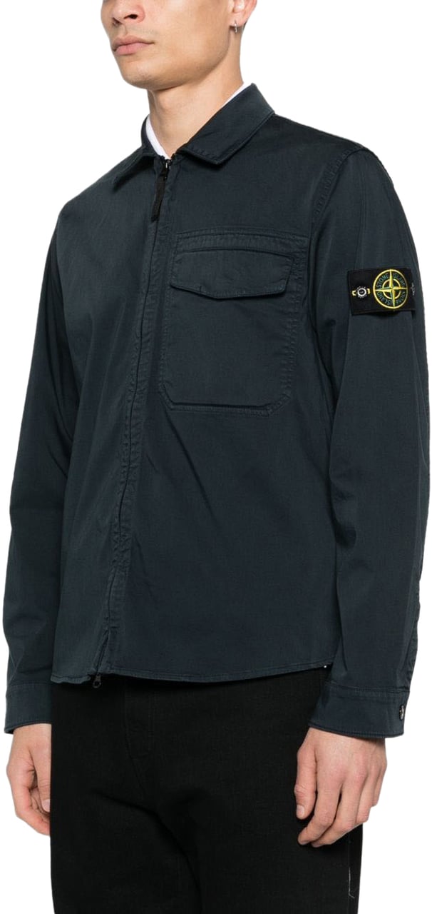 Stone Island Shirts Blue Blauw