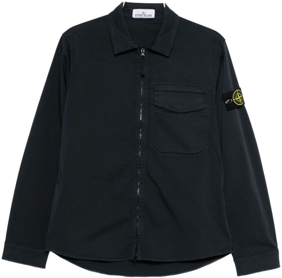 Stone Island Shirts Blue Blauw