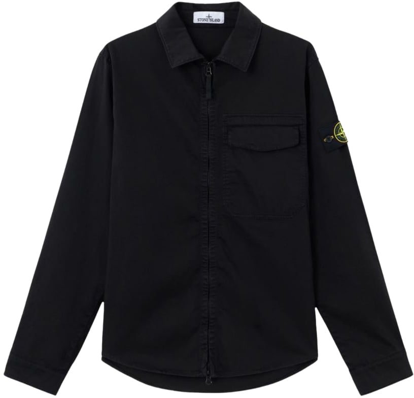 Stone Island Shirts Black Zwart