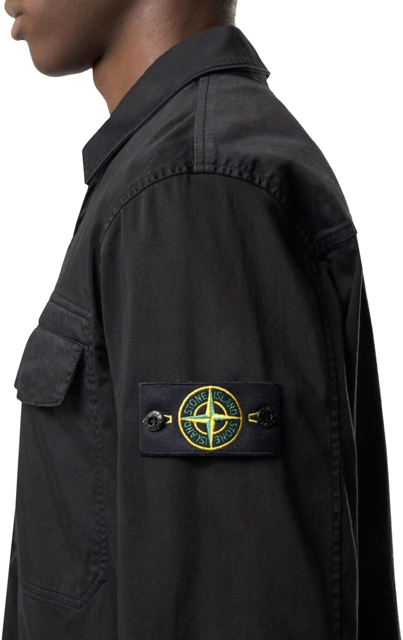 Stone Island Heren Shirts Zwart