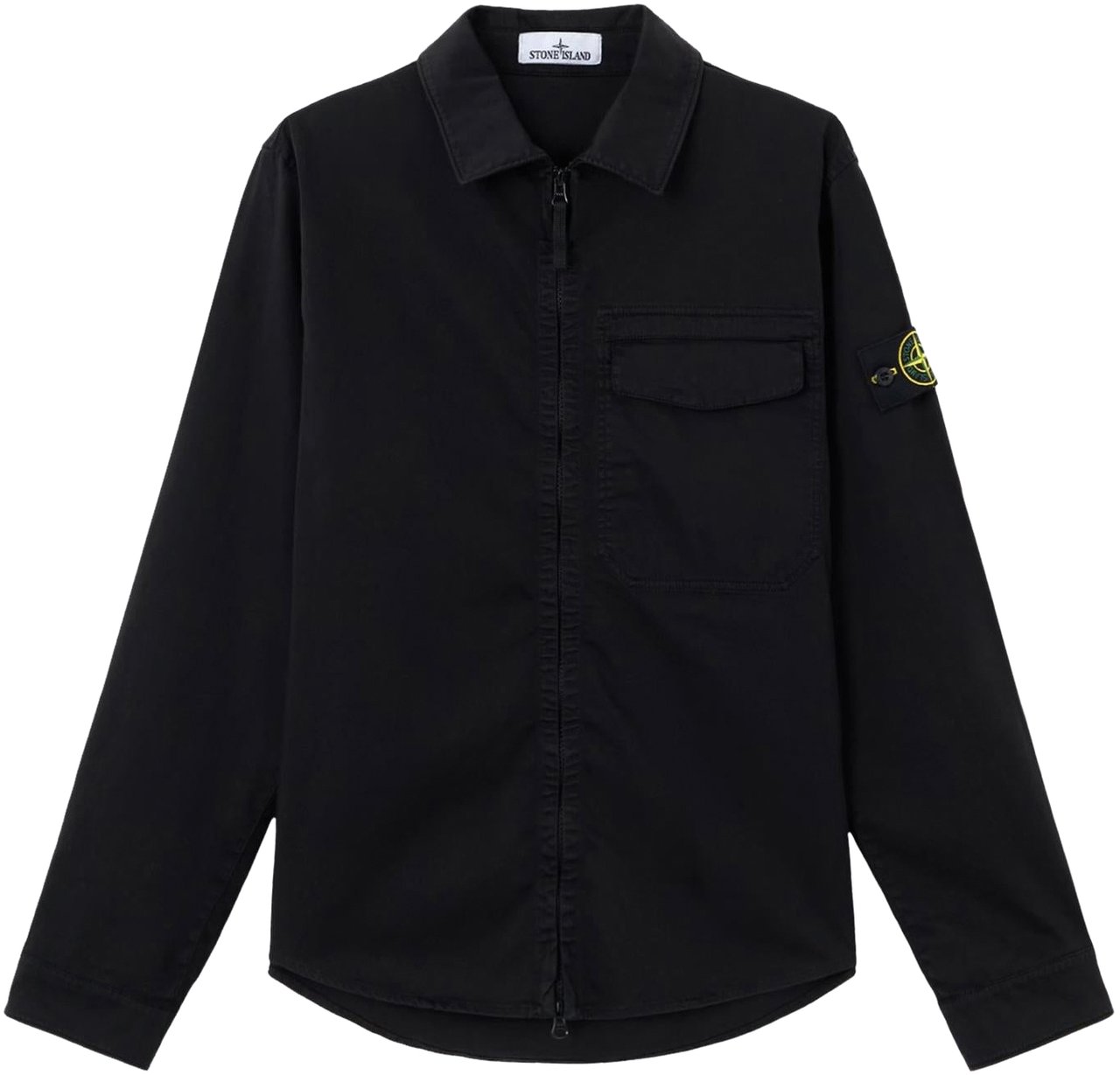 Stone Island Heren Shirts Zwart