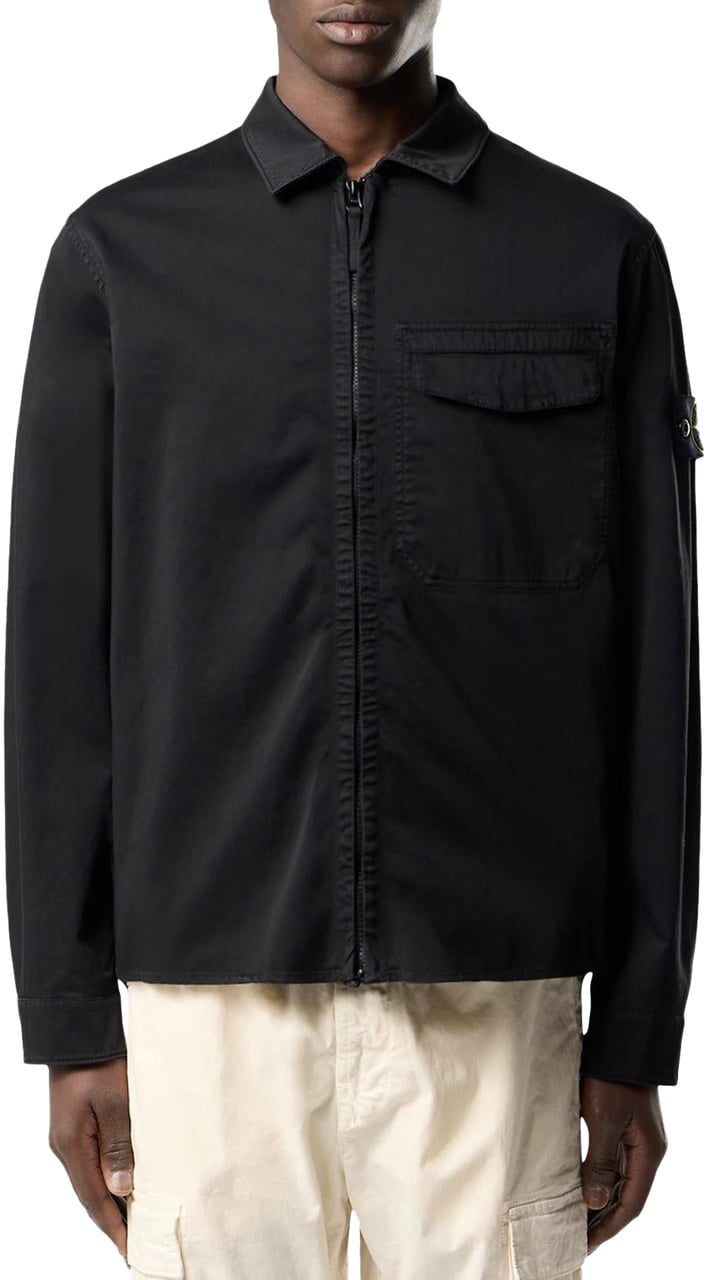 Stone Island Heren Shirts Zwart