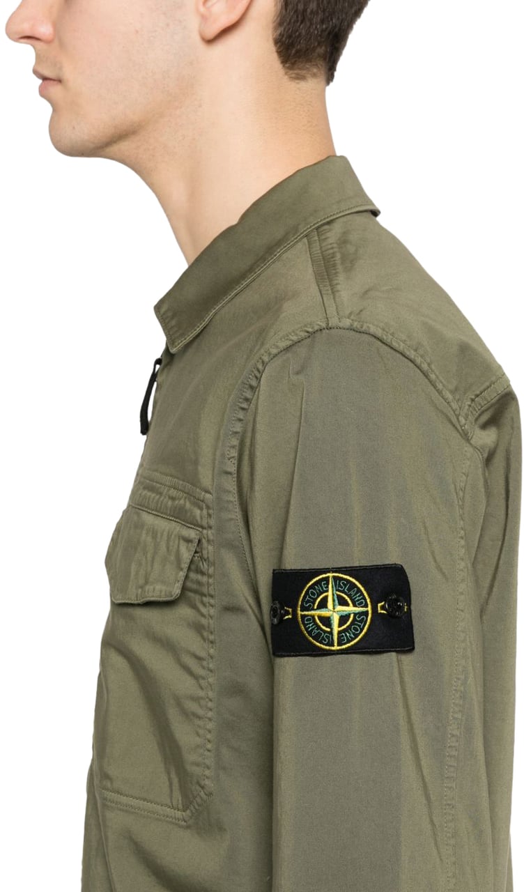 Stone Island Shirts Green Groen