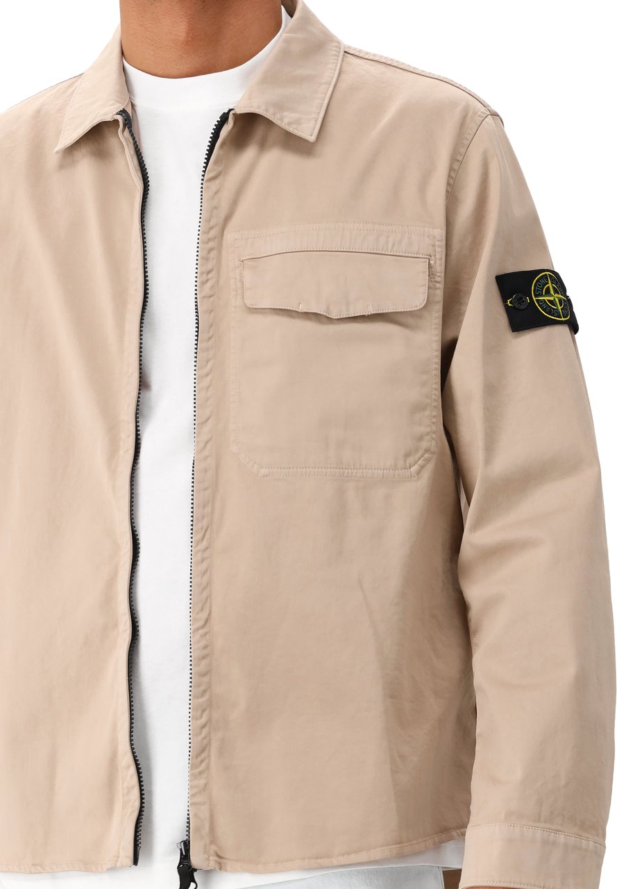 Stone Island Overshirt Beige Beige