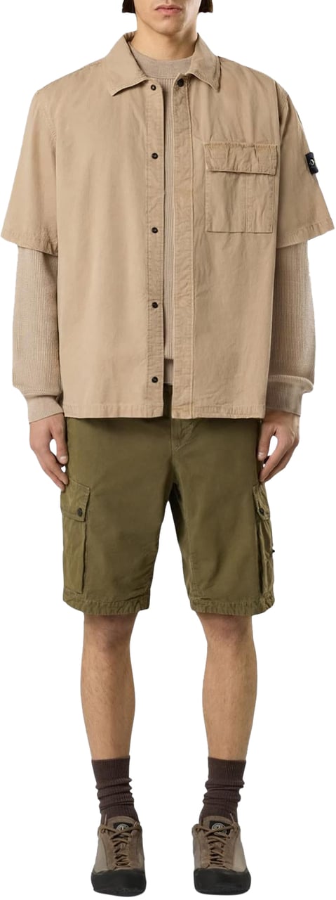 Stone Island Heren Shirts Beige