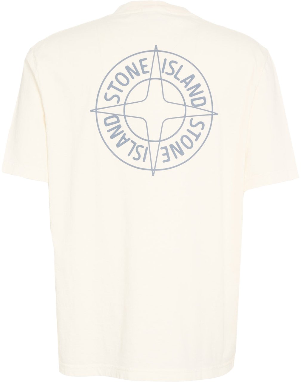 Stone Island T-shirt with logo Geel