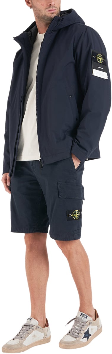 Stone Island T-shirt with logo Geel